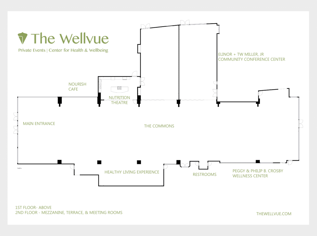 The Wellvue floor plan